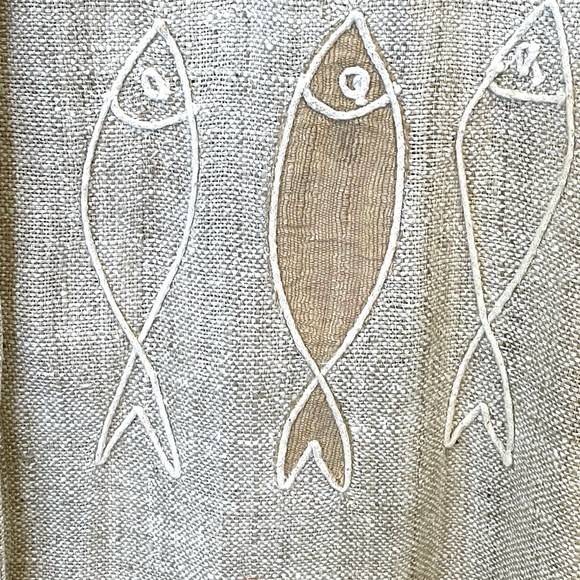 Embroidered silk jacket/tunic artsy - Picture 3 of 5